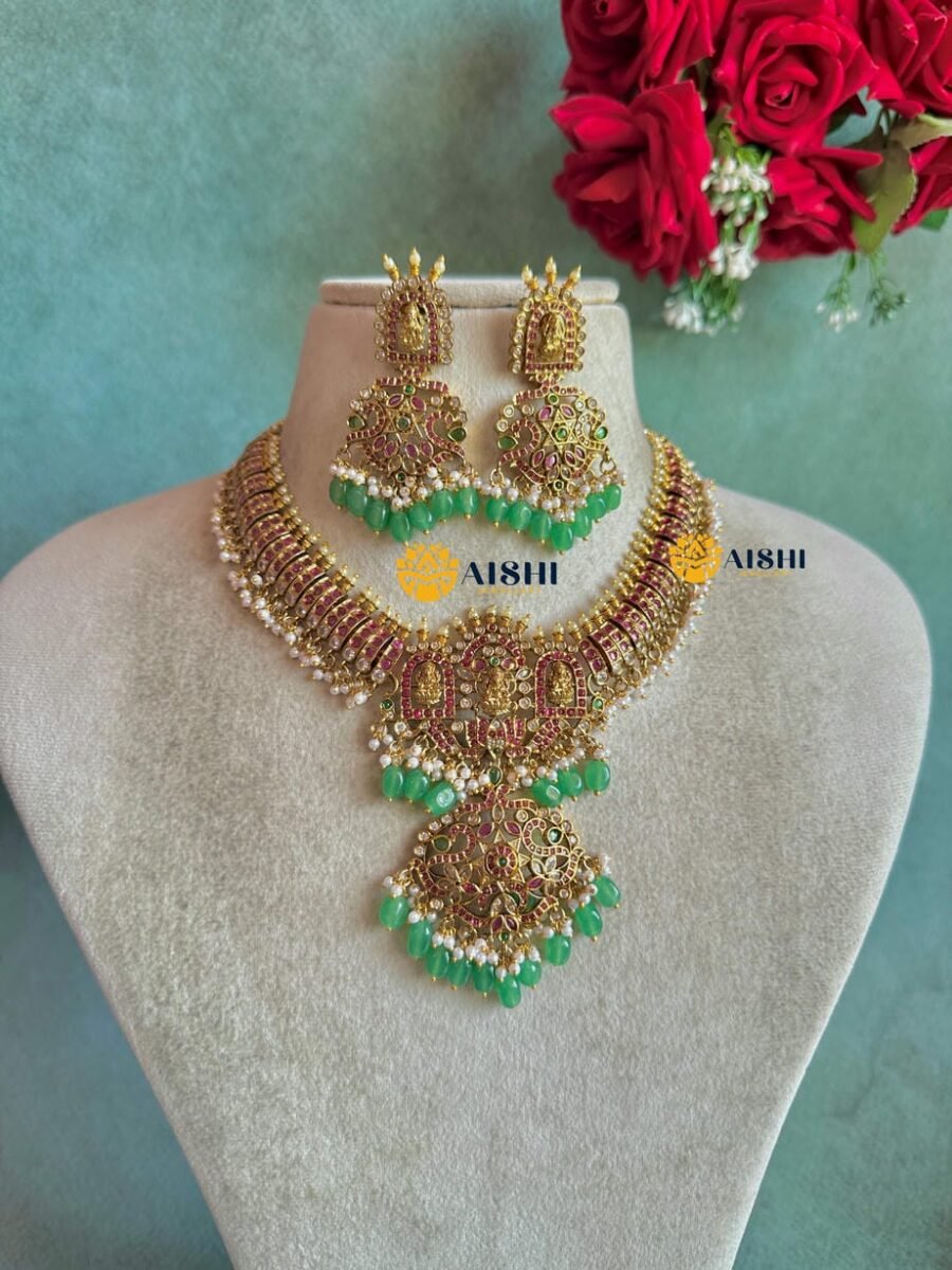 Premium Kemp Bridal Necklace Set – N868