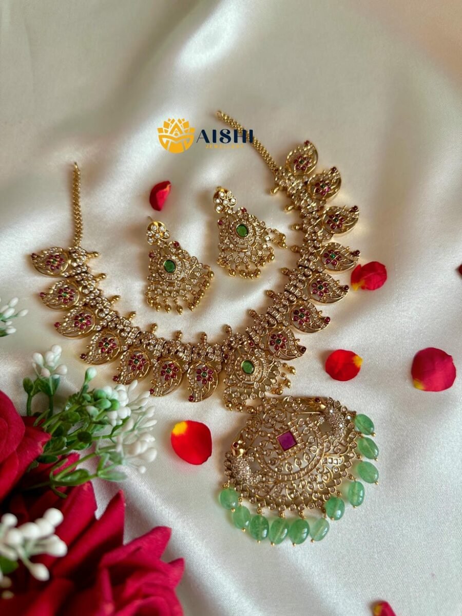 Grand Kemp Bridal Necklace Set – N870