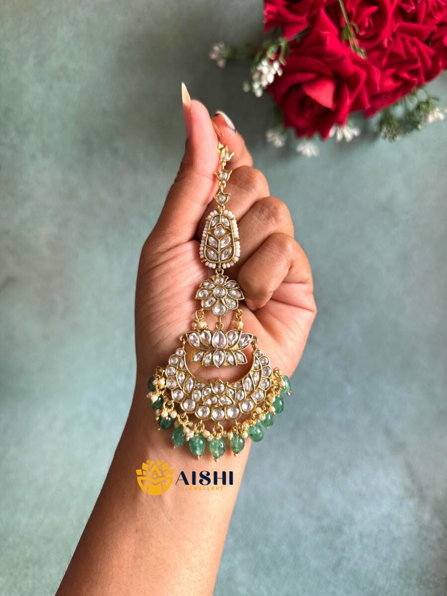 Heritage Bridal Tikka (Jadau)- T356