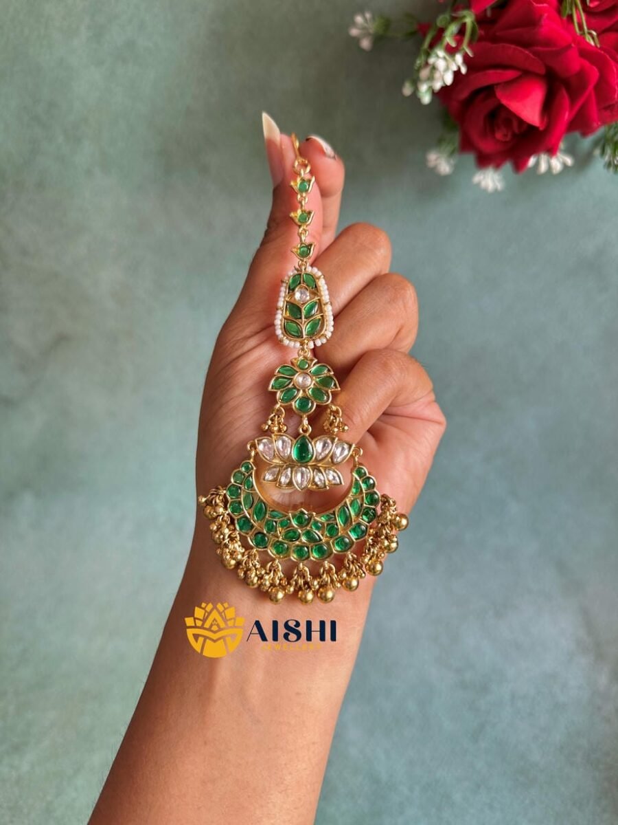 Premium Temple Tikka (Jadau)- T357