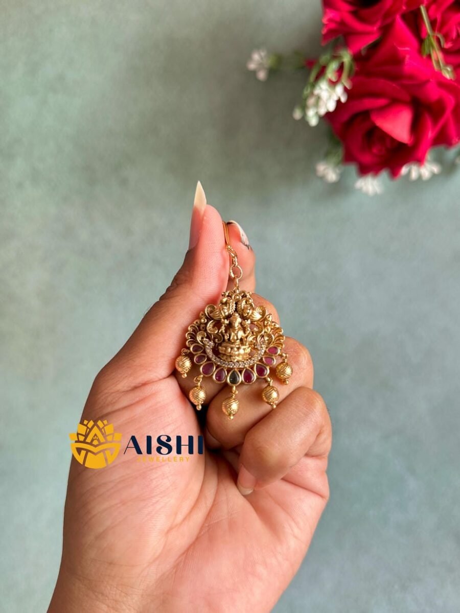 Traditional Gold Finish Tikka – T363