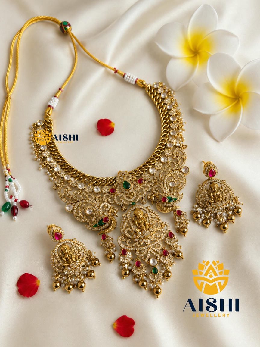 Peacock Lakshmi Set – AN408