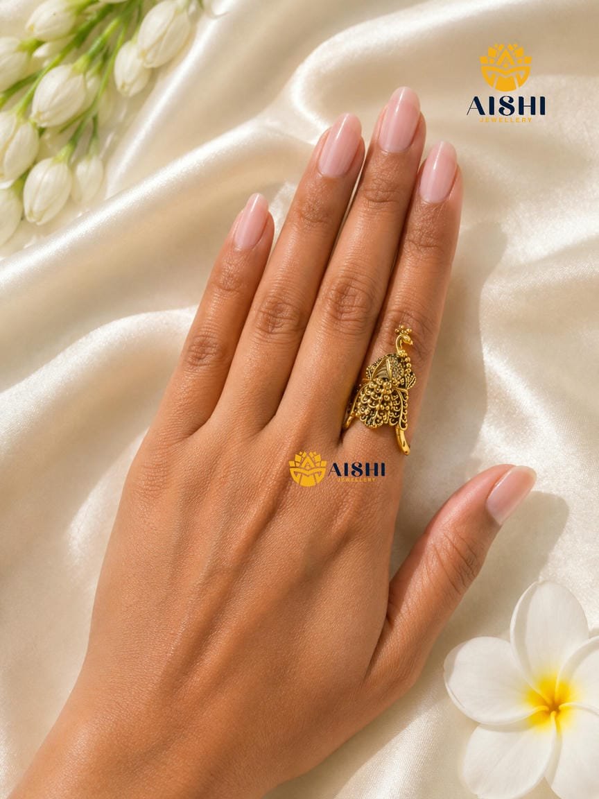 Peacock Finger Ring – FR58