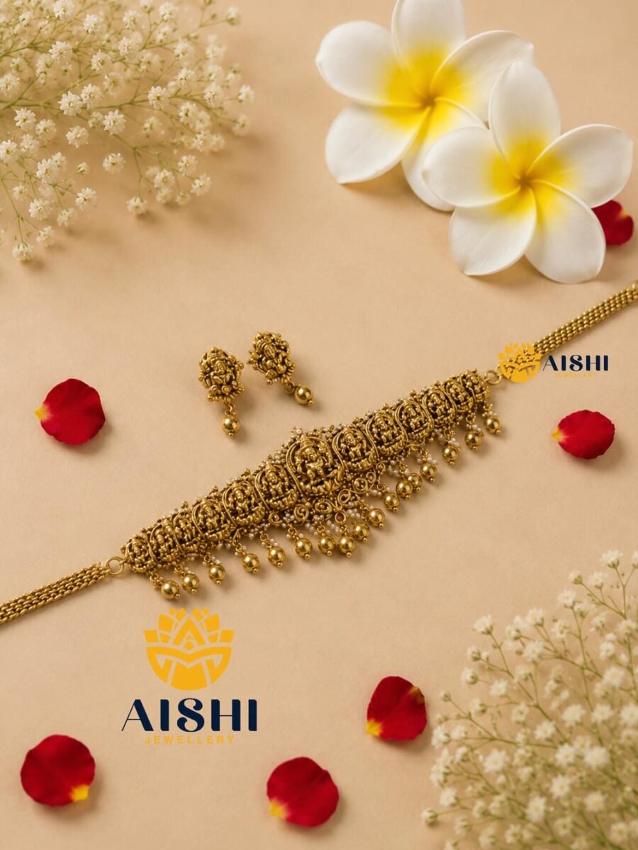 Lakshmi Antique Choker Set – HN201