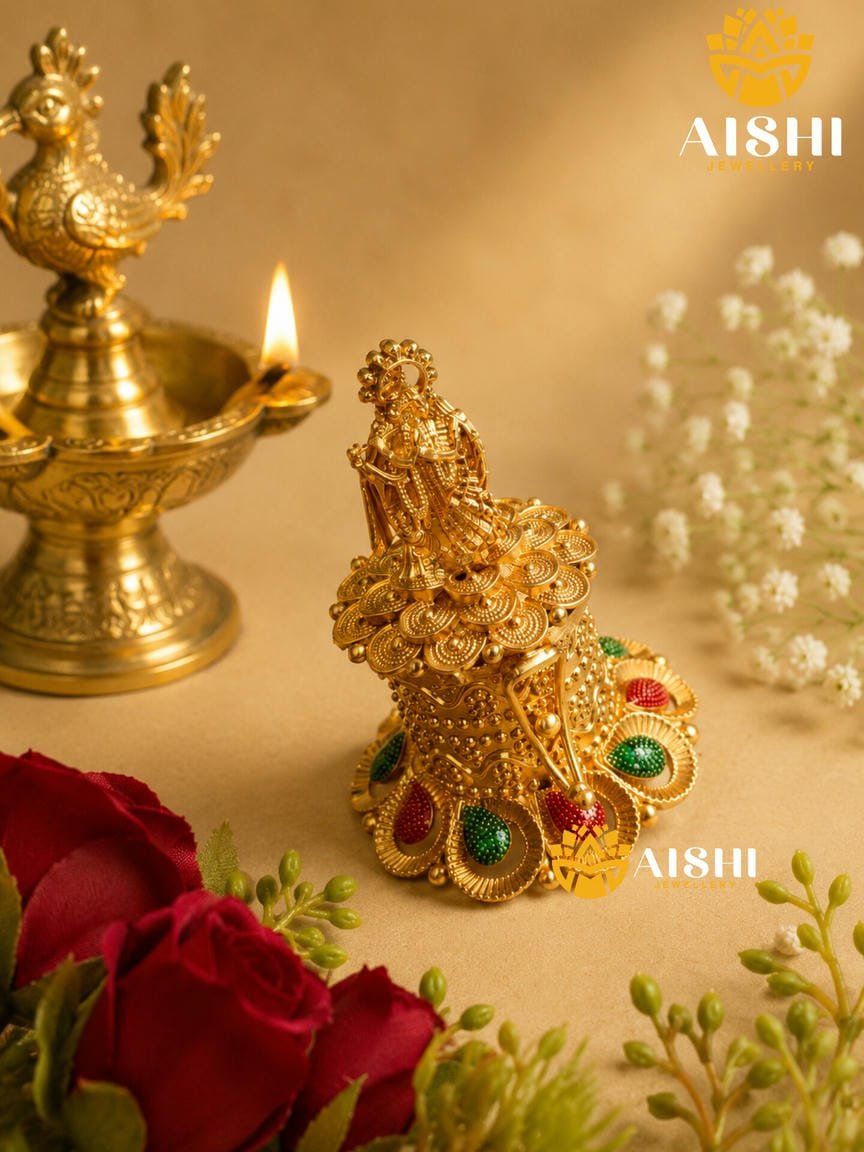 Radha Krishnan Kumkum Box-KB45