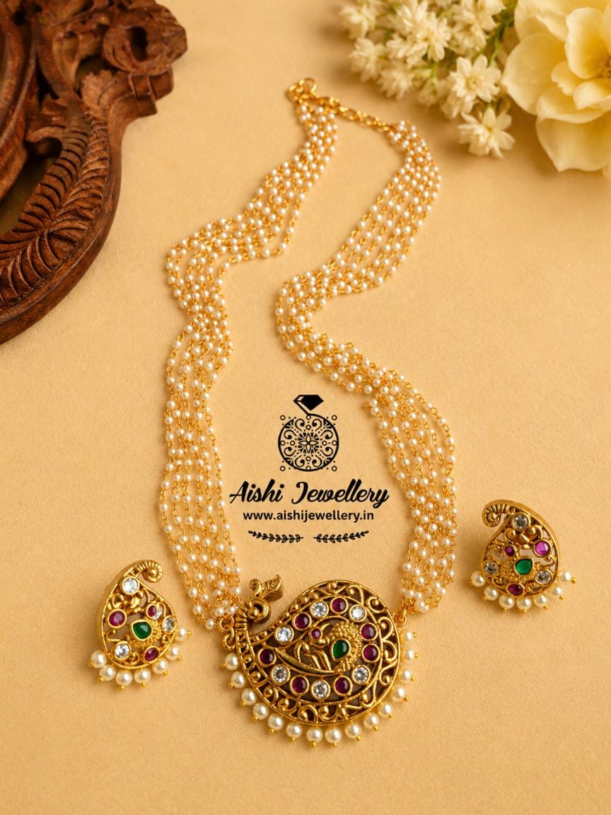 Peacock Manga Style Mala Set-MA1