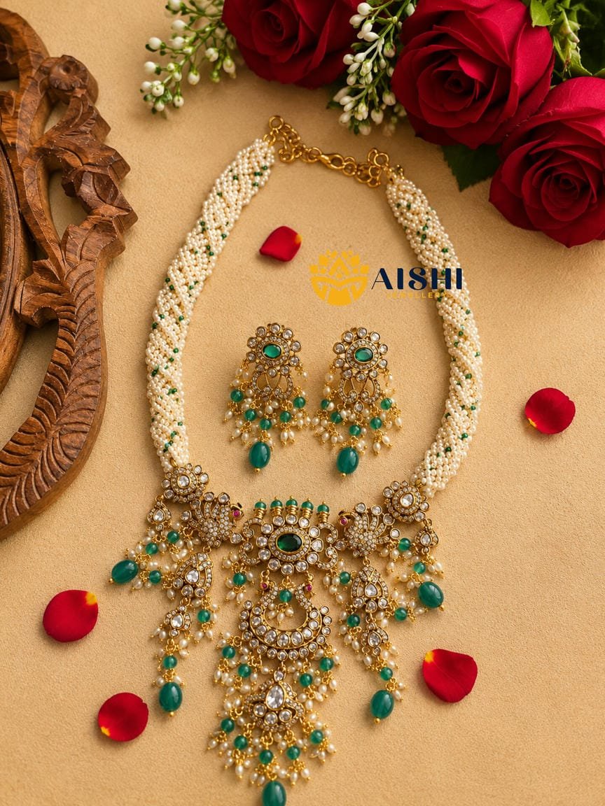 Cluster Beads Victorian Mala Set-MA62