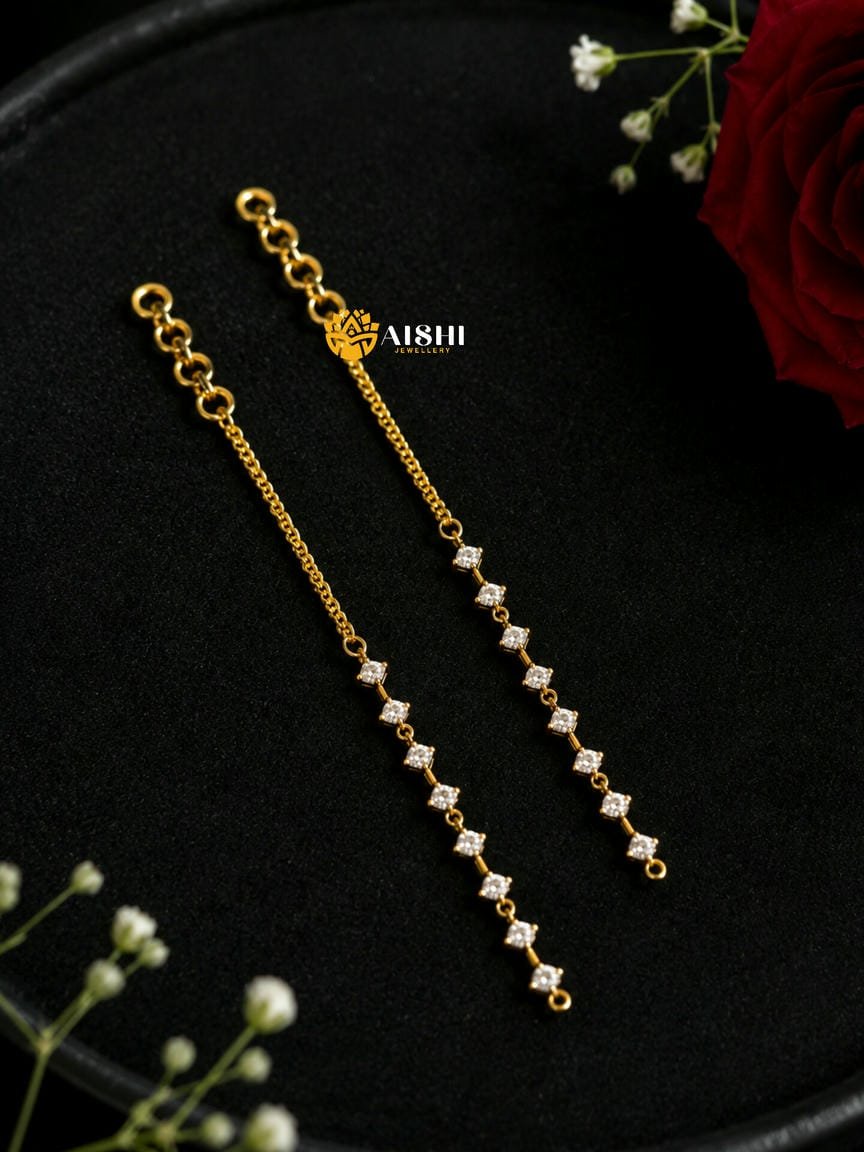 Designer Kundan Temple Necklace Set - EC197