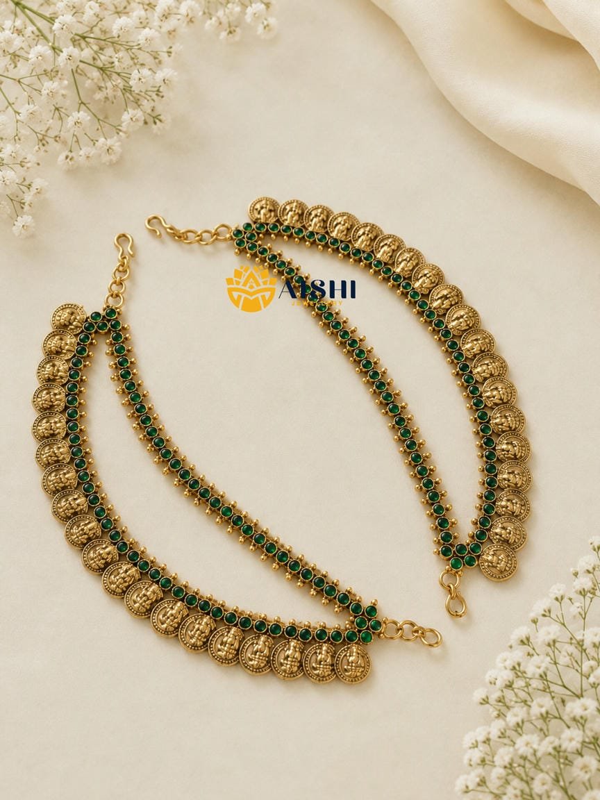 Traditional Coin Earchain(Green)-EC65