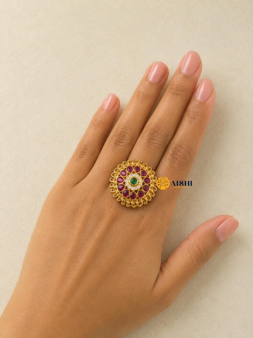 Real Kemp Finger Ring -FR32