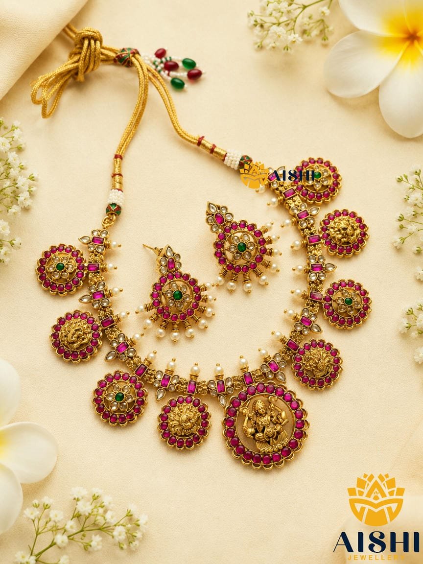Nakshi Jadau Necklace Set – N907
