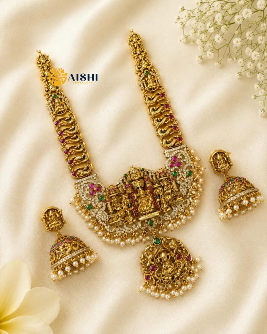 Antique Lakshmi Necklace Set – N912