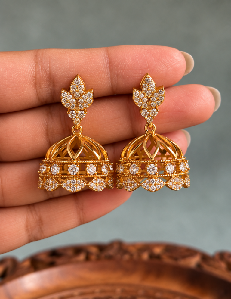 Tiny Vintage Jhumka -E510
