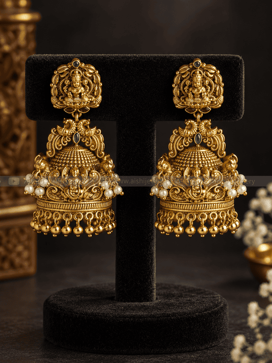 Naga Antique Jhumka - E507