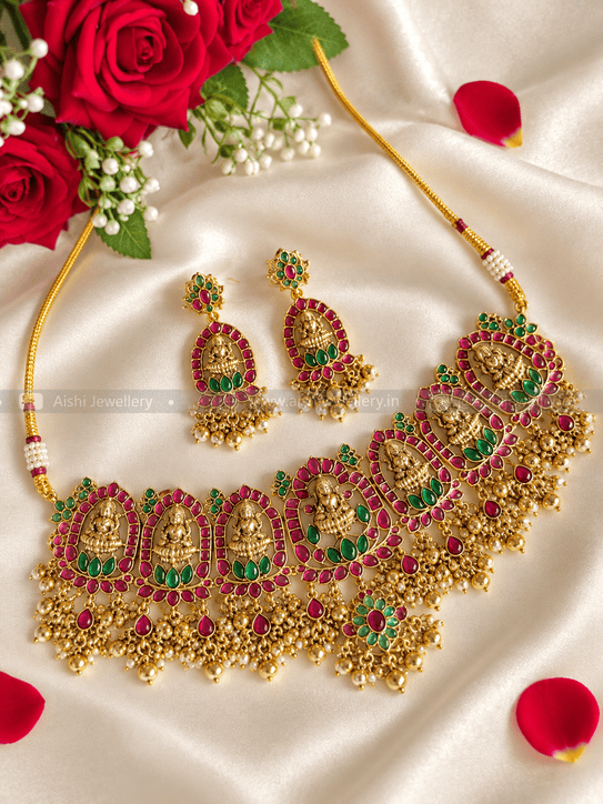 Lakshmi Blessings Choker-HN186