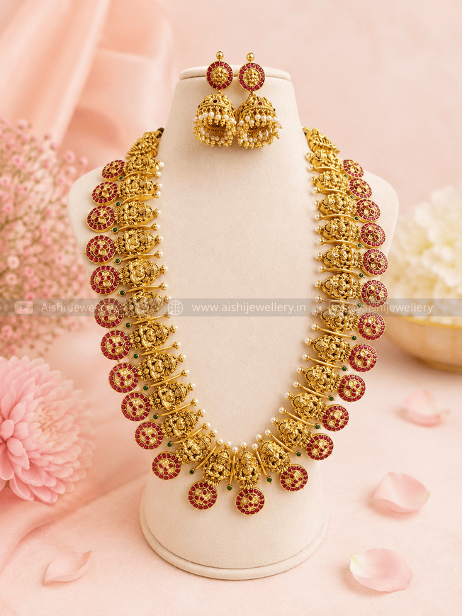 Bridal Nakshi Long Haram -LH205