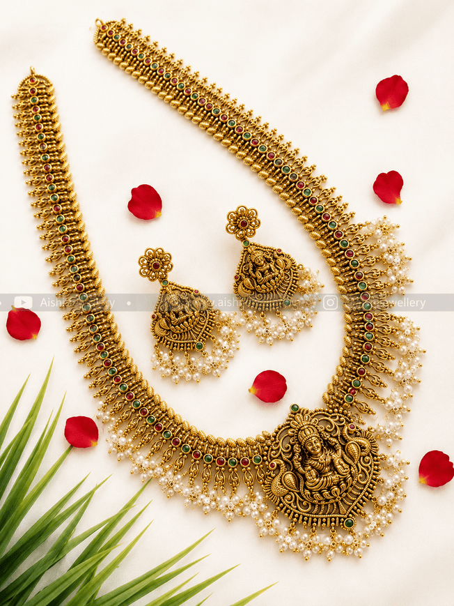 Kerala Style Nakshi Antique Haram-LH262