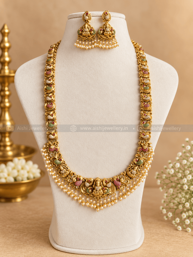 Ethnic Lakshmi Devi Haram-LH455