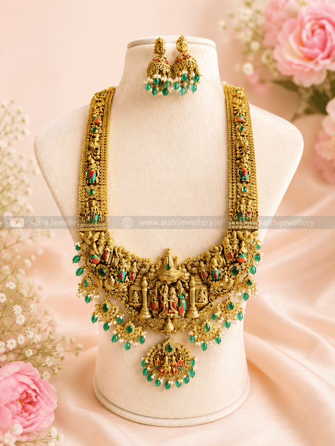 SeethaRama Kalyanam Haram(Hand painted)-LH461