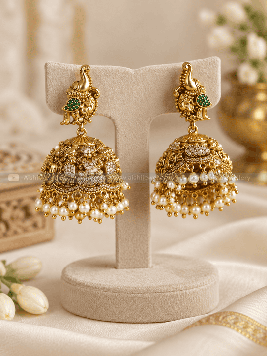 Temple Crafted Nakshi Necklace-N849