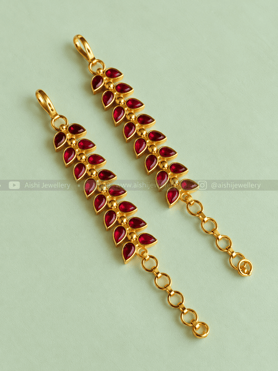 Leaf Jadau Earchain-EC221