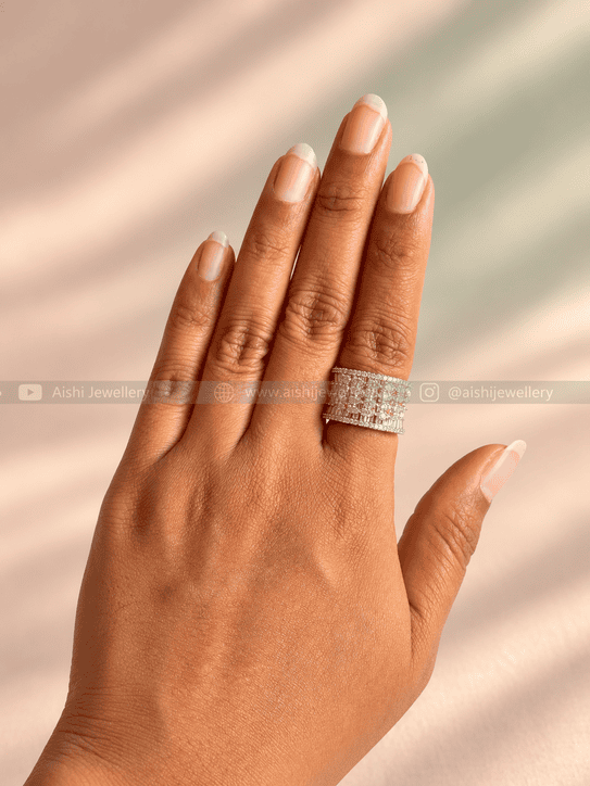 Cocktail Diamond  Ring-FR64