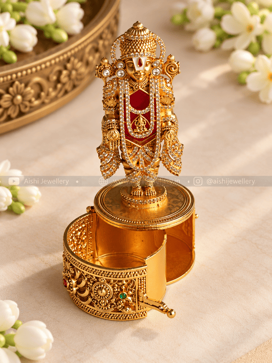 Srinivasa Kumkum Box-KB102
