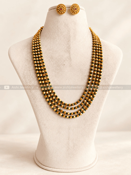 Black bead Mala - MA88